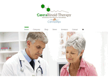 Tablet Screenshot of cannabinoidstrips.com